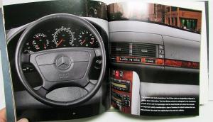 1996 Mercedes-Benz S-Class Desires Prestige Sales Brochure with Added Brochure