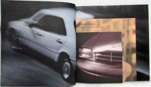 1996 Mercedes-Benz C-Class Inspiration Prestige Sales Brochure