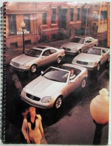 1998 Mercedes-Benz Coupes and Coupe/Roadsters Sales Binder