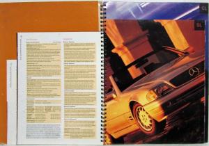 1998 Mercedes-Benz Coupes and Coupe/Roadsters Sales Binder