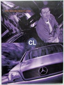 1999 Mercedes-Benz CL-Class Sales Brochure V8 CL500 V12 CL600