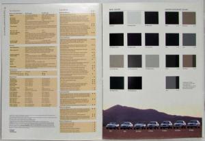 1999 Mercedes-Benz CL-Class Sales Brochure V8 CL500 V12 CL600