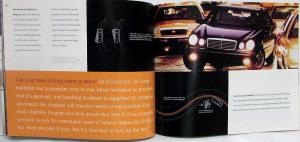 1999 Mercedes-Benz E-Class Prestige Sales Brochure