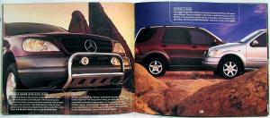 1999 Mercedes-Benz M-Class Accessories Sales Brochure