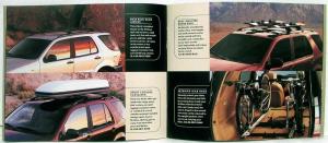 1999 Mercedes-Benz M-Class Accessories Sales Brochure