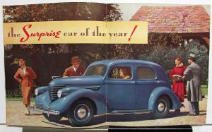 1937 Willys Sedan Coupe Dealer Sales Brochure The Surprise Car Of The Year