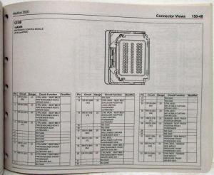 2020 Lincoln Nautilus Electrical Wiring Diagrams Manual