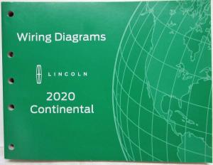 2020 Lincoln Continental Electrical Wiring Diagrams Manual