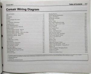 2021 Lincoln Corsair Electrical Wiring Diagrams Manual