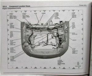 2021 Lincoln Corsair Electrical Wiring Diagrams Manual