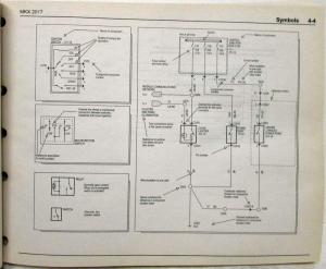 2017 Lincoln MKX Electrical Wiring Diagrams Manual
