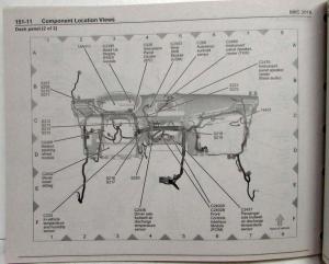 2019 Lincoln MKC Electrical Wiring Diagrams Manual