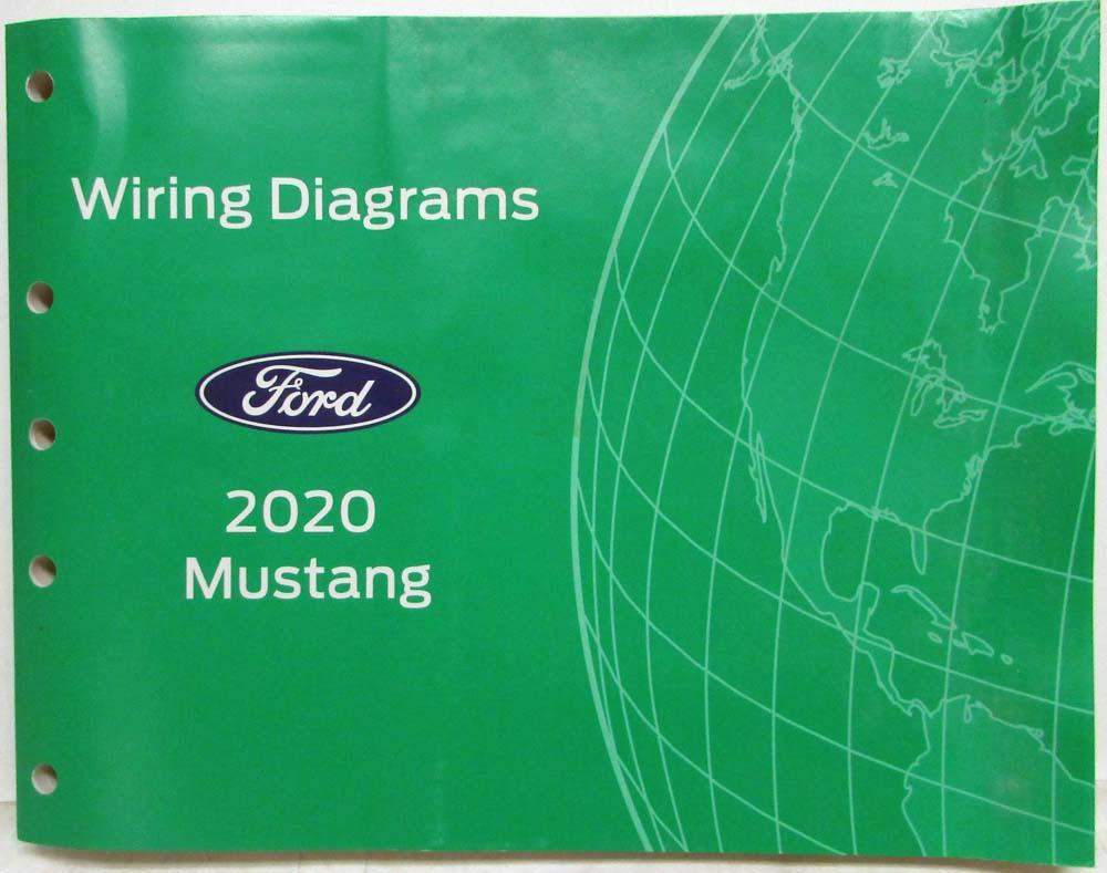 2021 Ford Mustang / GT350 / GT500 Electrical Wiring Diagrams Manual