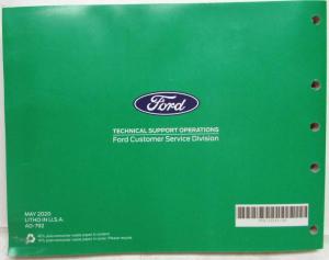 2021 Ford Mustang / GT350 / GT500 Electrical Wiring Diagrams Manual