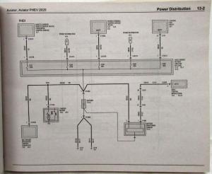 2020 Lincoln Aviator / Aviator PHEV Electrical Wiring Diagrams Manual