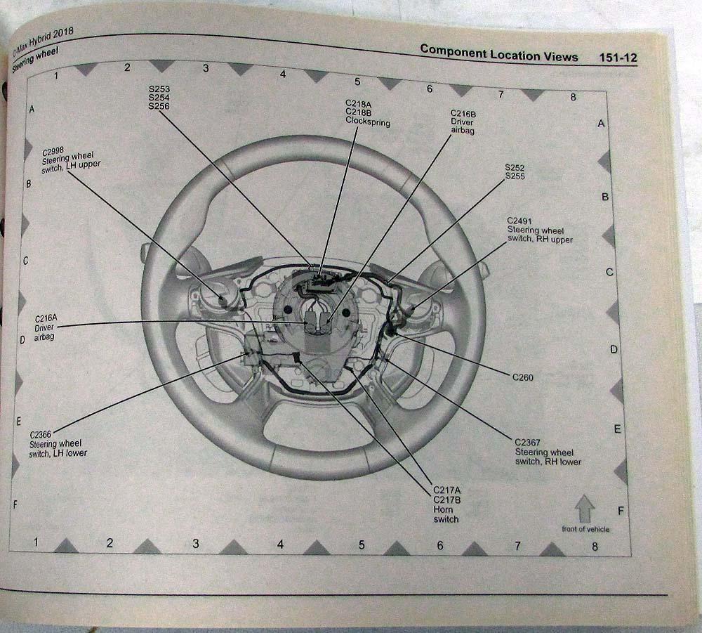 2018 Ford CMAX Hybrid Electrical Wiring Diagrams Manual
