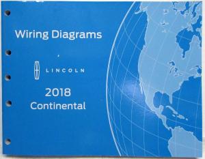 2018 Lincoln Continental Electrical Wiring Diagrams Manual