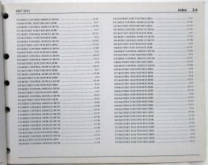 2013 Lincoln MKT Electrical Wiring Diagrams Manual