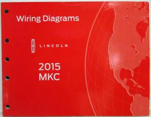 2015 Lincoln MKC Electrical Wiring Diagrams Manual