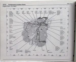 2015 Lincoln MKS Electrical Wiring Diagrams Manual