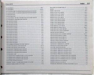 2015 Ford Focus Electrical Wiring Diagrams Manual