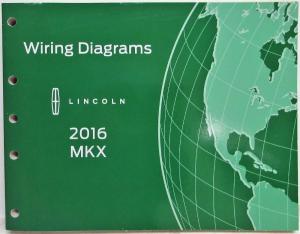 2016 Lincoln MKX Electrical Wiring Diagrams Manual