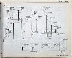 2006 Ford F-650 750 Super Duty Trucks Electrical Wiring Diagrams Manual