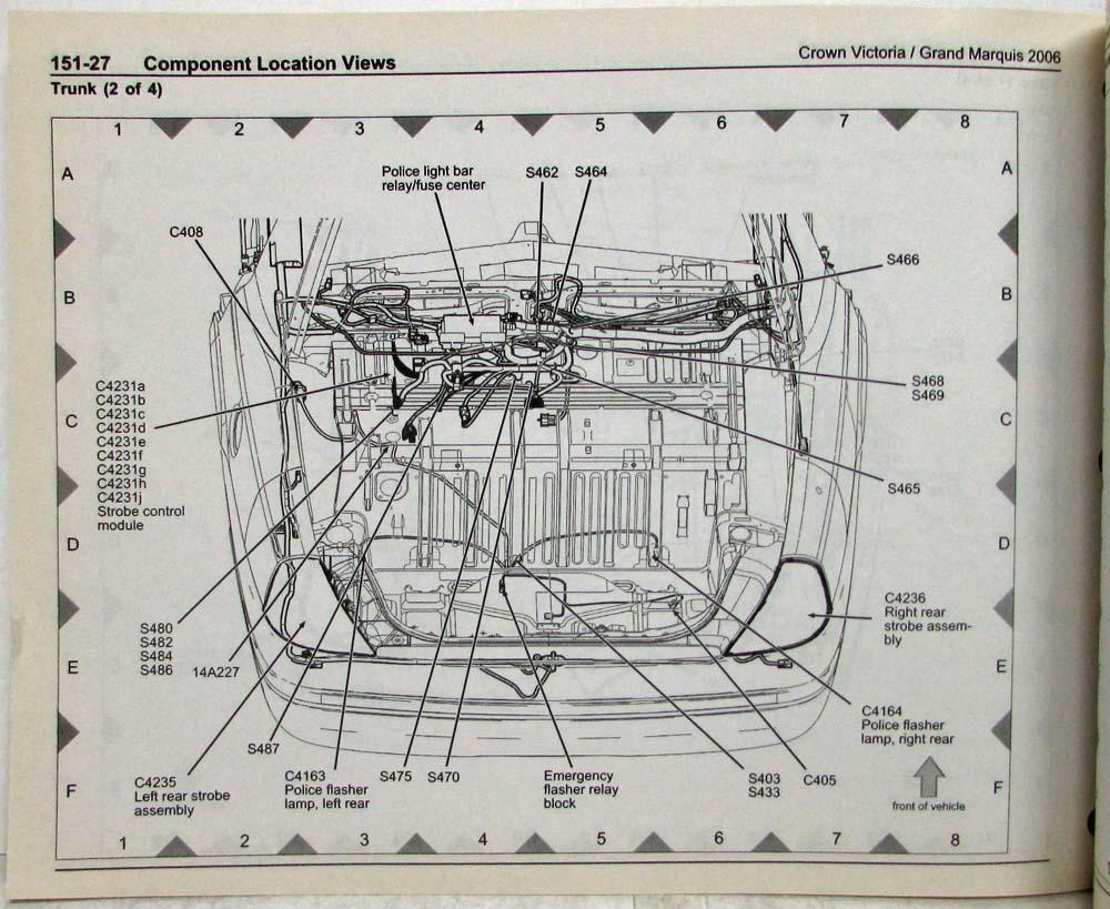 2006 Ford Crown Vic and Mercury Grand Marquis Electrical Wiring Diagram