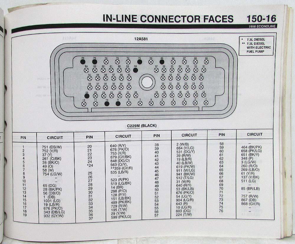 Ford Econoline Radio Wiring Diagram