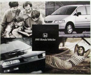 1995 Honda Full Line Sales Brochure - Accord Prelude Civic Passport Odyssey