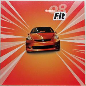 2008 Honda Fit Sales Brochure Booklet