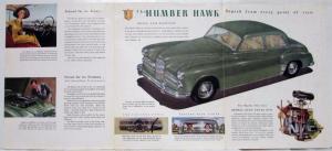 1953 Humber Hawk Sales Folder