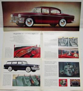 1962 Humber Super Snipe Sales Folder - Export - Right-Hand Drive