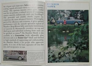 1965-1966 Humber Hawk Sales Folder - UK