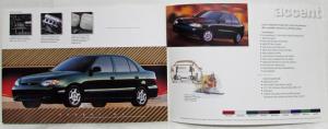 1999 Hyundai Driving is Believing Sales Brochure - Tiburon Sonata Elantra Accent