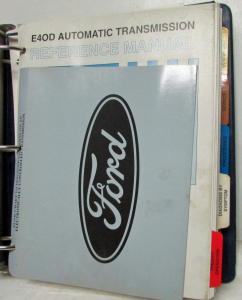 1989-1993 Ford E4OD Transmission Reference Manual PTB-201 F-Series Bronco