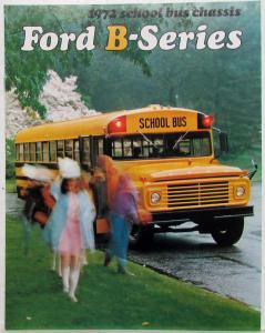 1972 Ford Truck School Bus Chassis B-Series Sales Brochure