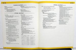 1970-1971 International IH Transtar DCF-400 Truck Sales Brochure Data Specs