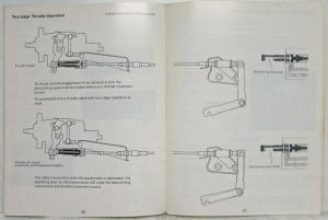 1982 Volkswagen Quantum Electrical Power Accessories - VW Intro Service Training