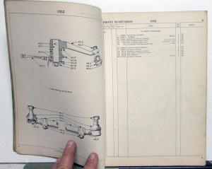 1952 Hudson Group Parts Dealer Catalog Book Original Wasp Hornet Commodore 6 & 8