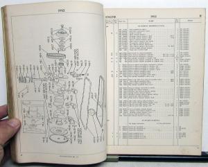 1952 Hudson Group Parts Dealer Catalog Book Original Wasp Hornet Commodore 6 & 8