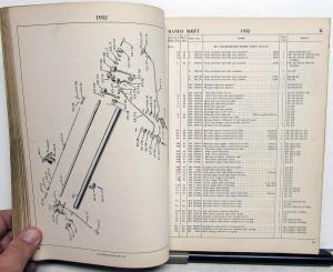 1952 Hudson Group Parts Dealer Catalog Book Original Wasp Hornet Commodore 6 & 8