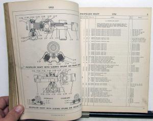 1952 Hudson Group Parts Dealer Catalog Book Original Wasp Hornet Commodore 6 & 8