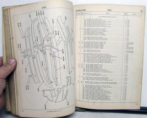 1952 Hudson Group Parts Dealer Catalog Book Original Wasp Hornet Commodore 6 & 8