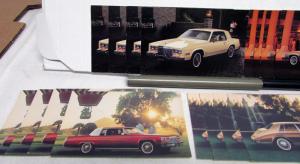 1980 Cadillac Fleetwood Brougham DeVille Seville Elegante Eldorado NOW Postcards