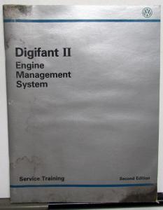 1988 VW Digifant II Engine Management System Service Training Guide