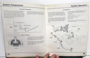 1988 VW Digifant II Engine Management System Service Training Guide