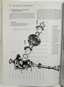 1968-1973 Volkswagen VW Fastback and Squareback Type 3 Service Shop Manual