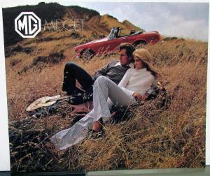 1972 MG Midget Original Color Sales Brochure