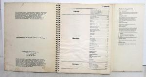 1988 Volkswagen VW Electrical Wiring Diagrams - Quantum Vanagon